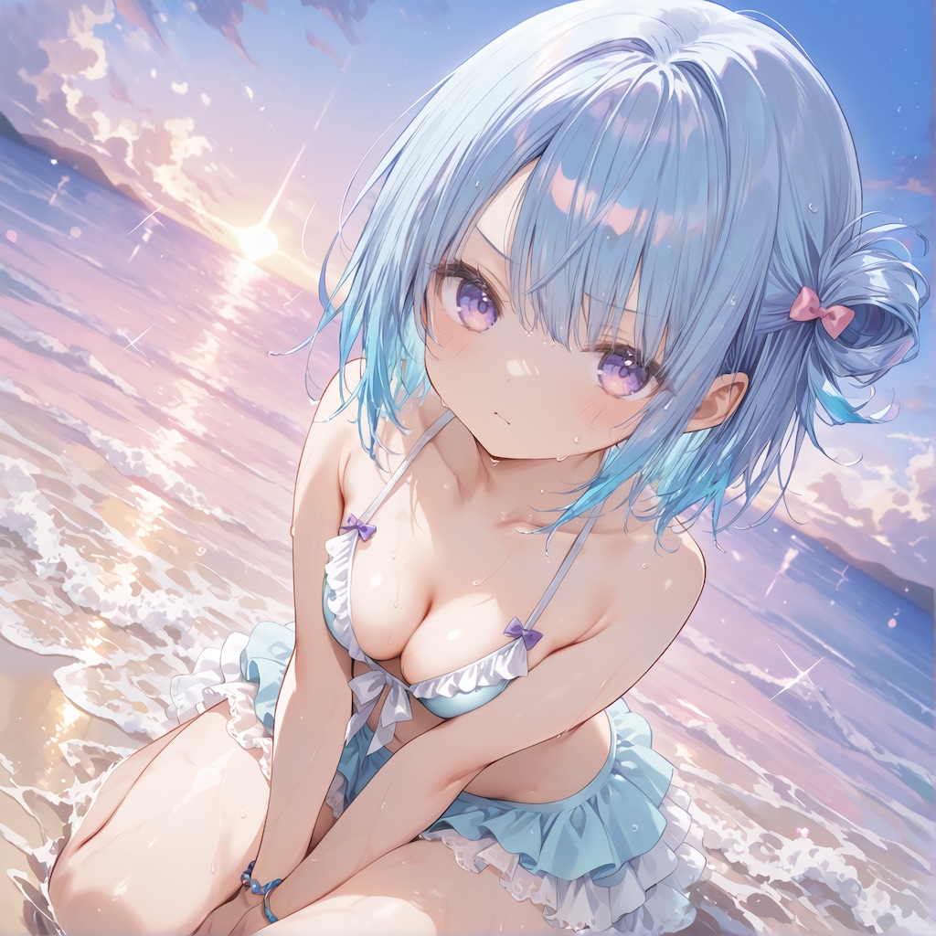 フリル水着