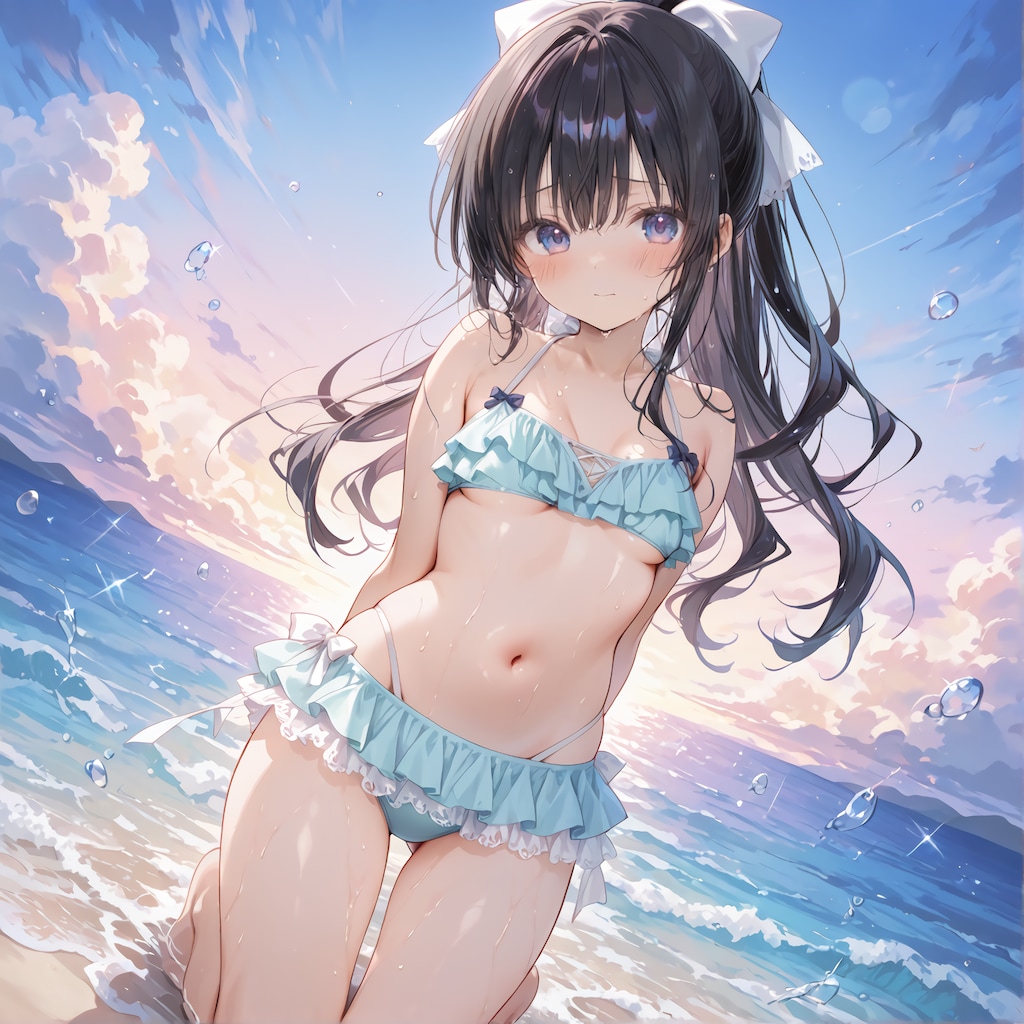 フリル水着
