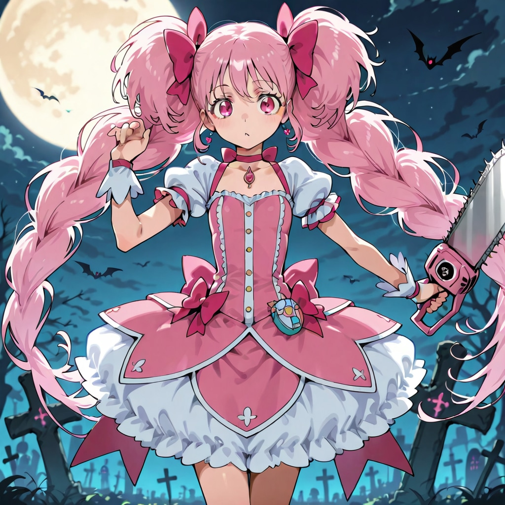 チェーンソー魔法少女_2026/03/04 | の人気AIイラスト・グラビア