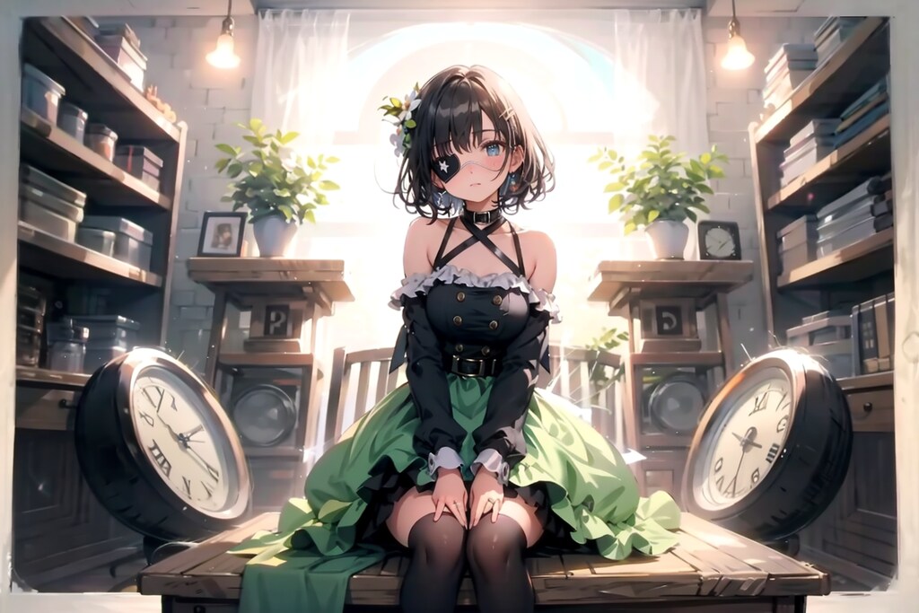 茉莉花ちゃん×呪文の花輪 Mwariirong