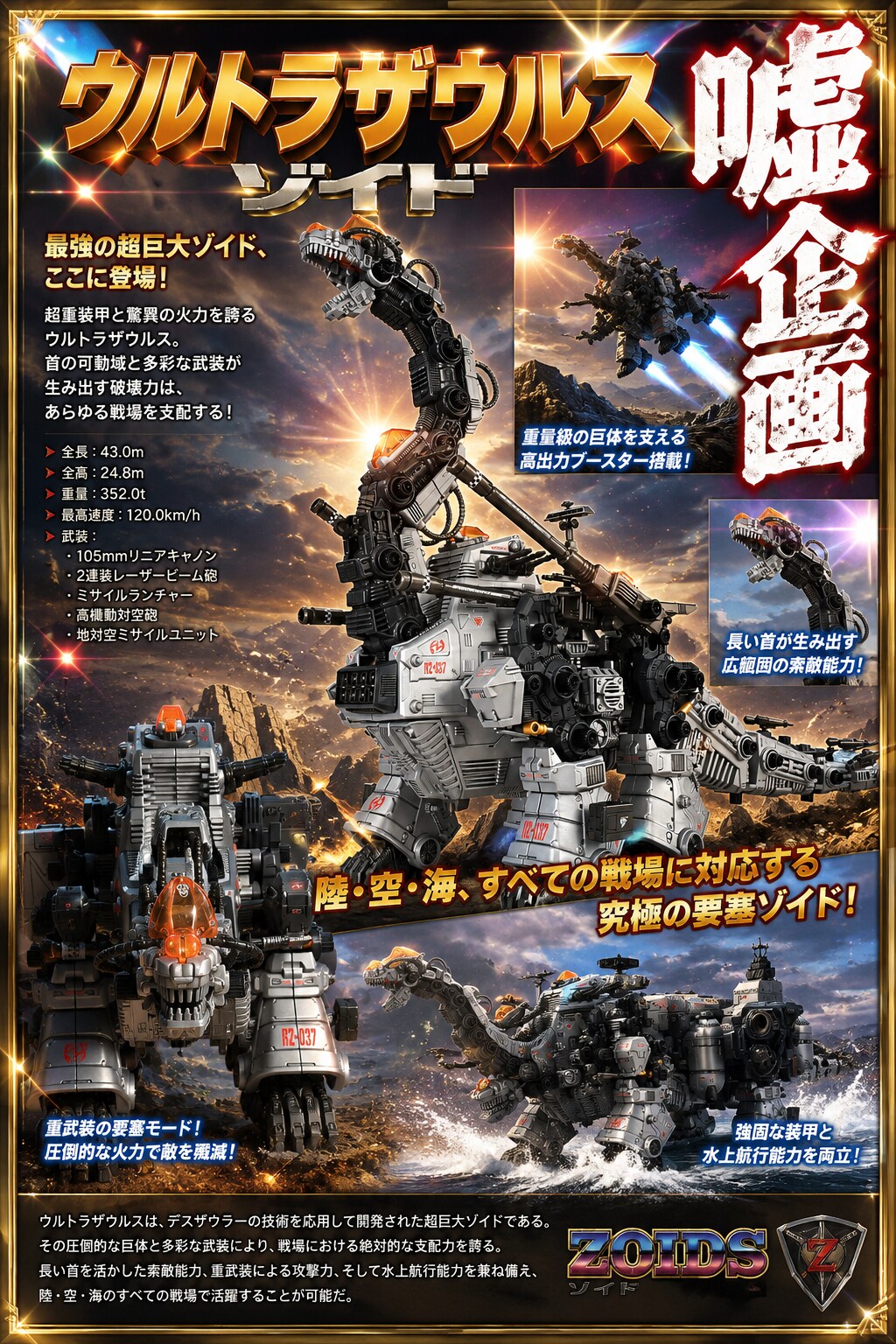 ウルトラザウルス　ゾイド