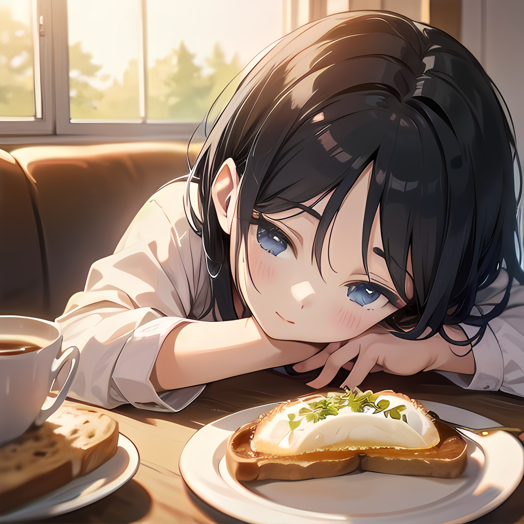 謎の朝食