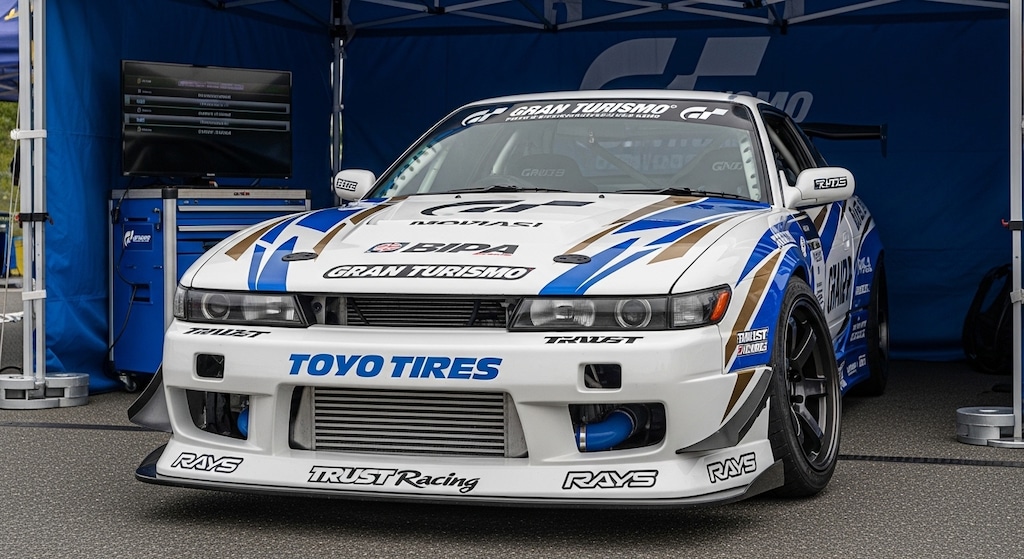 トーヨータイヤシルエイティのドリ車