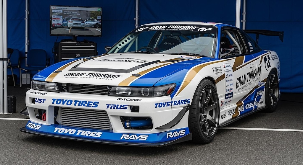 トーヨータイヤシルエイティのドリ車