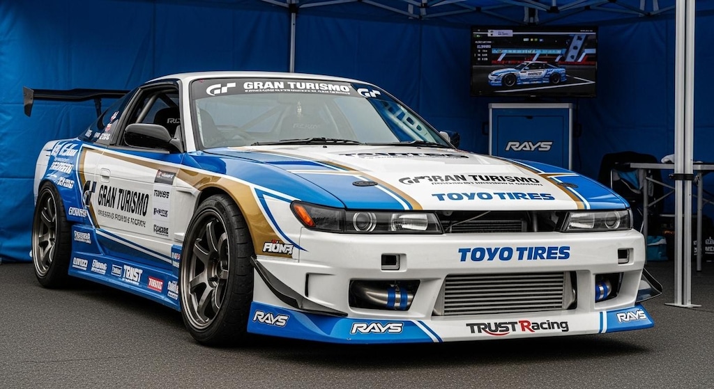 トーヨータイヤシルエイティのドリ車