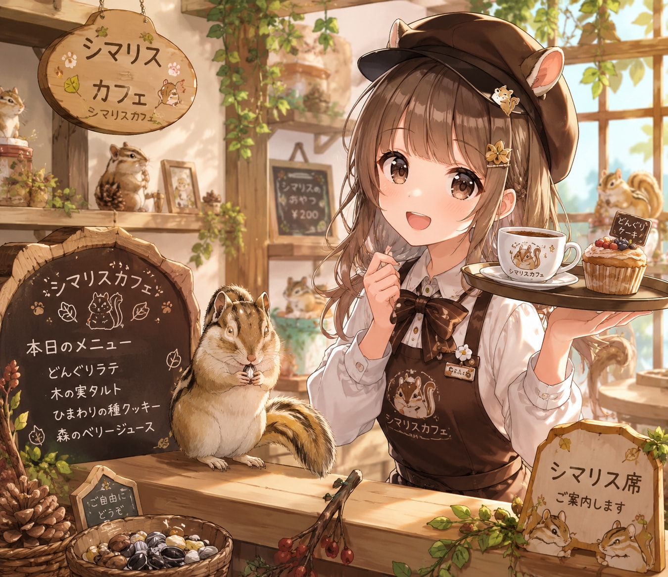 シマリス | の人気AIイラスト・グラビア