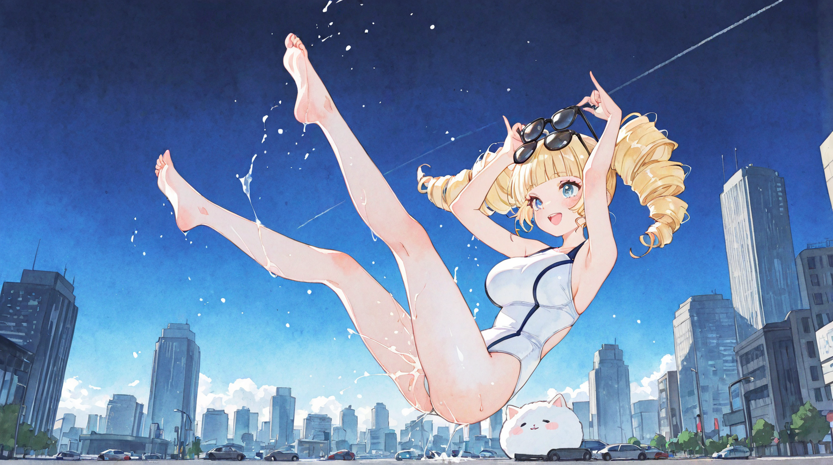 なっつん水着！