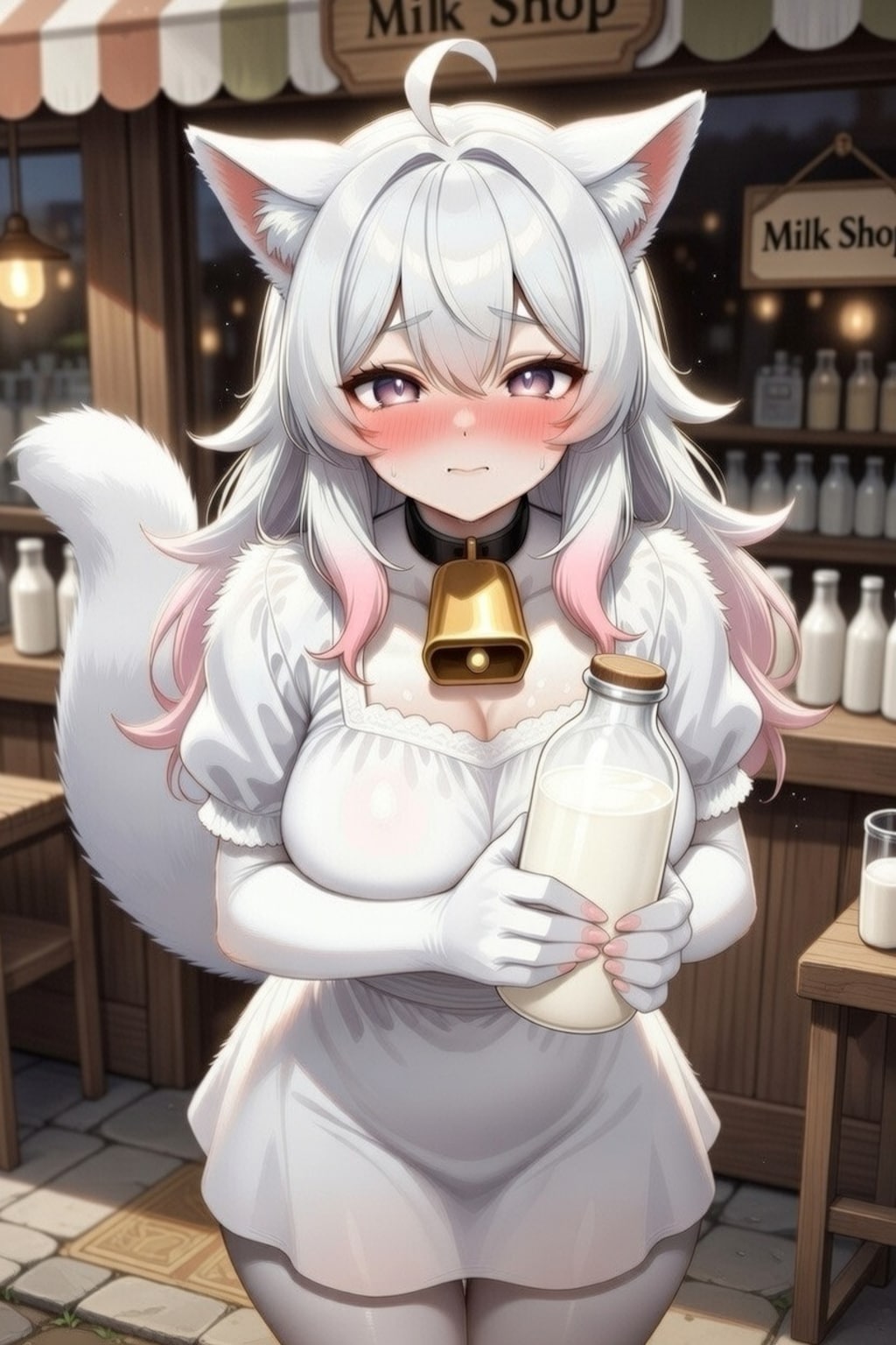 白猫のミルク屋さん