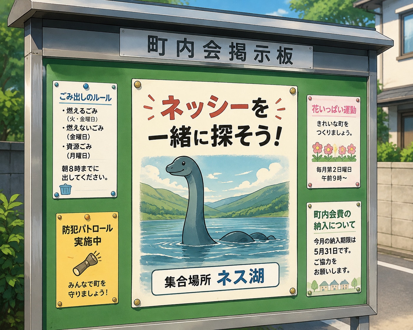 張り紙企画作品です