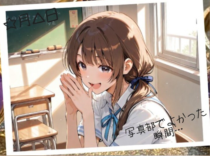 いつもと違う…シャッター音…
