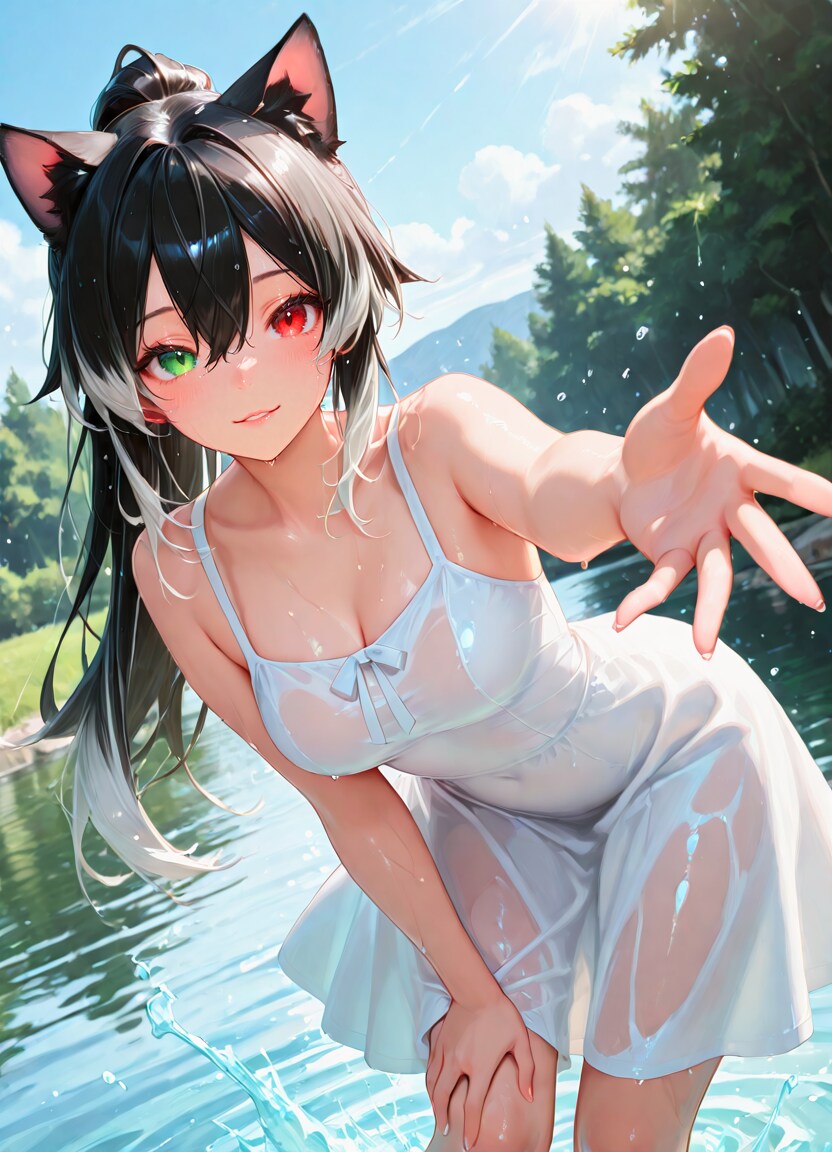 水遊び