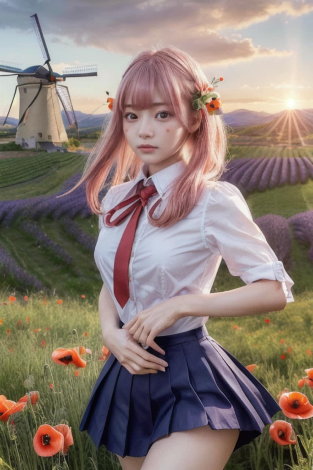 風車大好きっ娘ちゃん