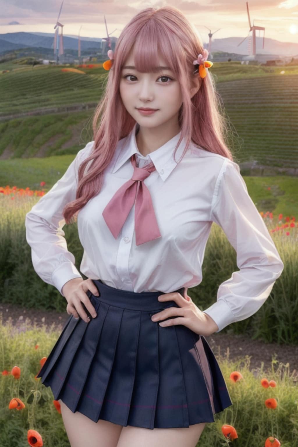 風車大好きっ娘ちゃん