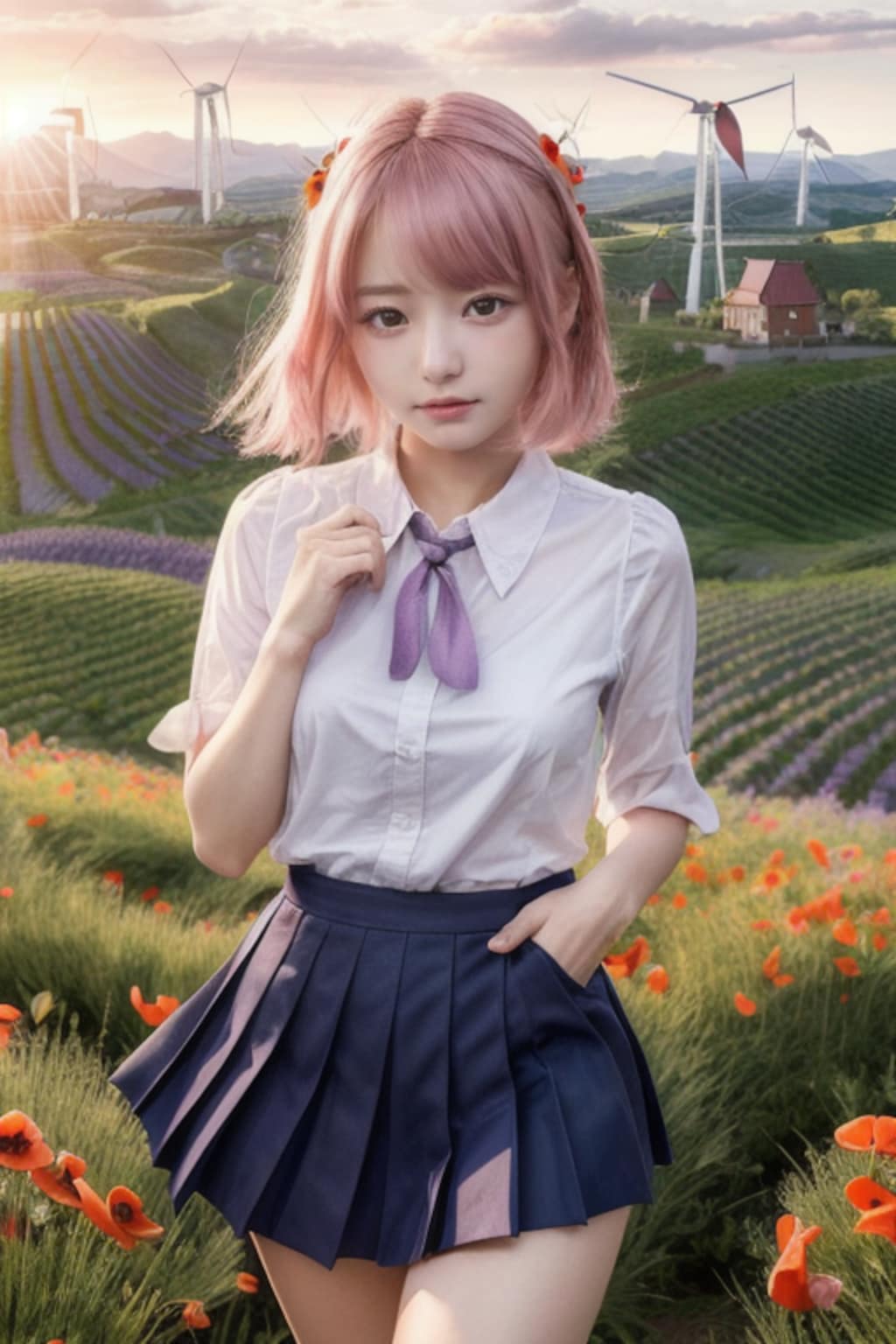 風車大好きっ娘ちゃん