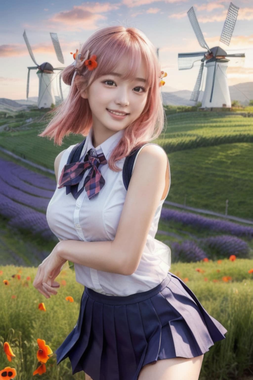 風車大好きっ娘ちゃん