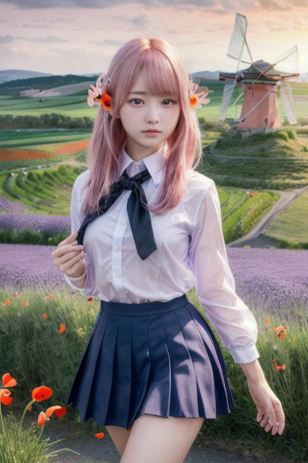 風車大好きっ娘ちゃん