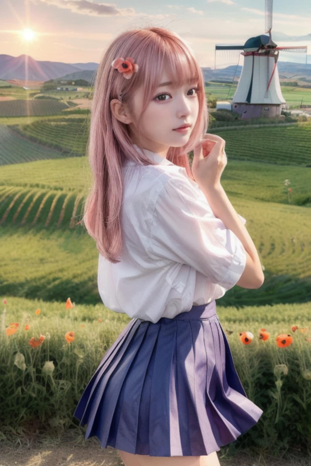風車大好きっ娘ちゃん