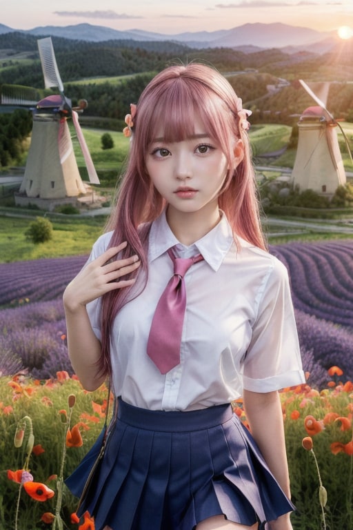 風車大好きっ娘ちゃん