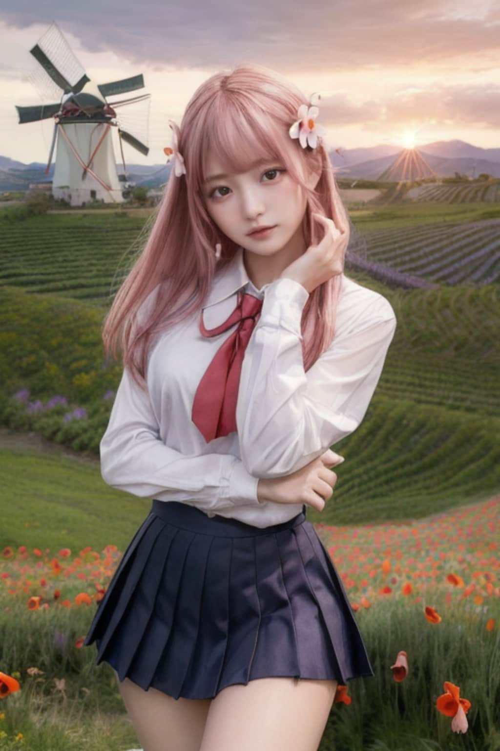 風車大好きっ娘ちゃん