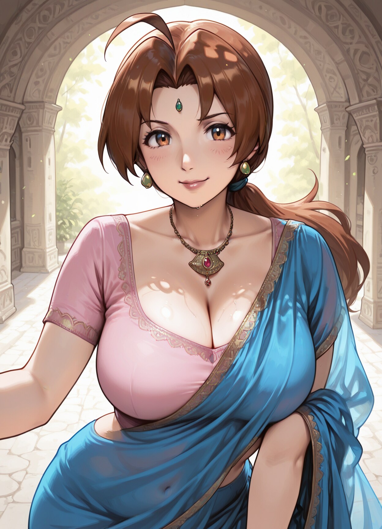 ハナコさんが、愛らしい笑顔であなたを見つめています！
