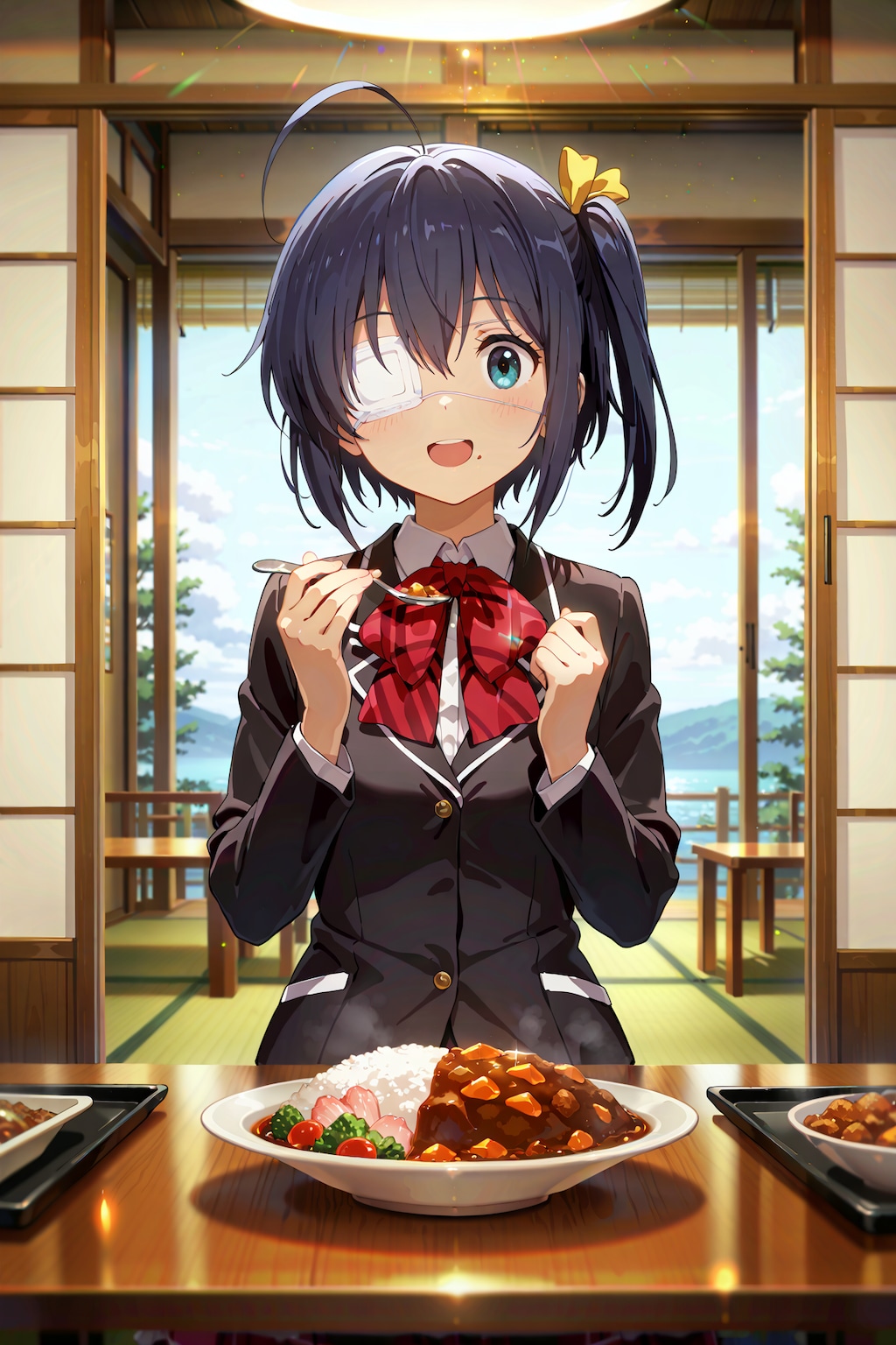 カレーライスと六花ちゃん