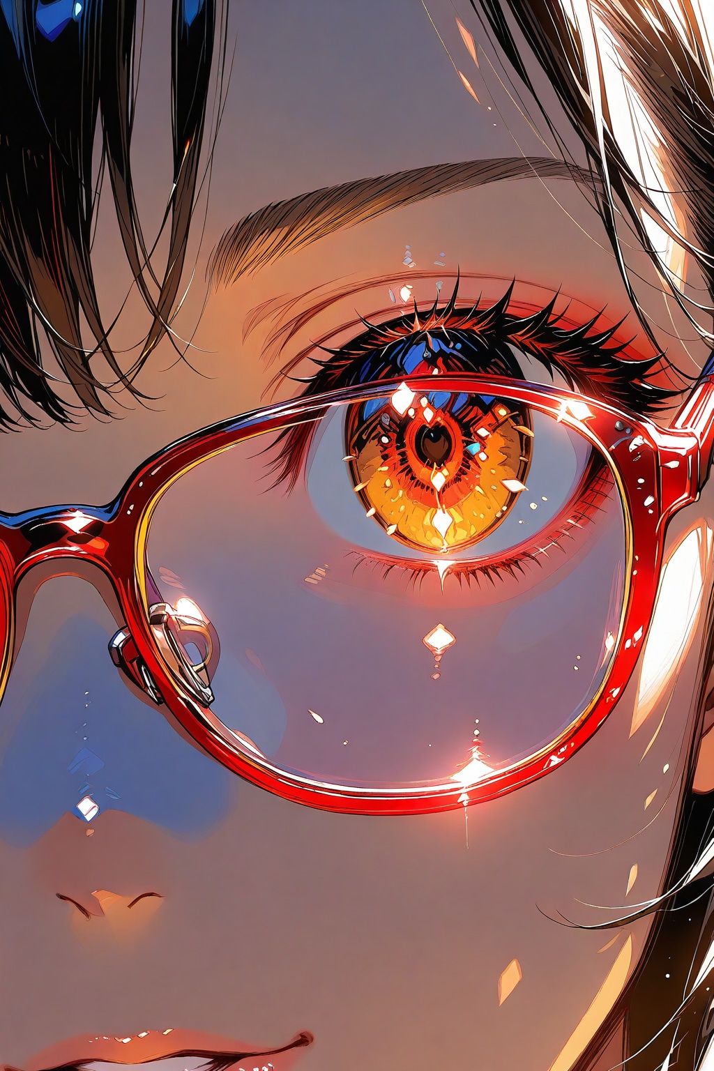 golden eyes