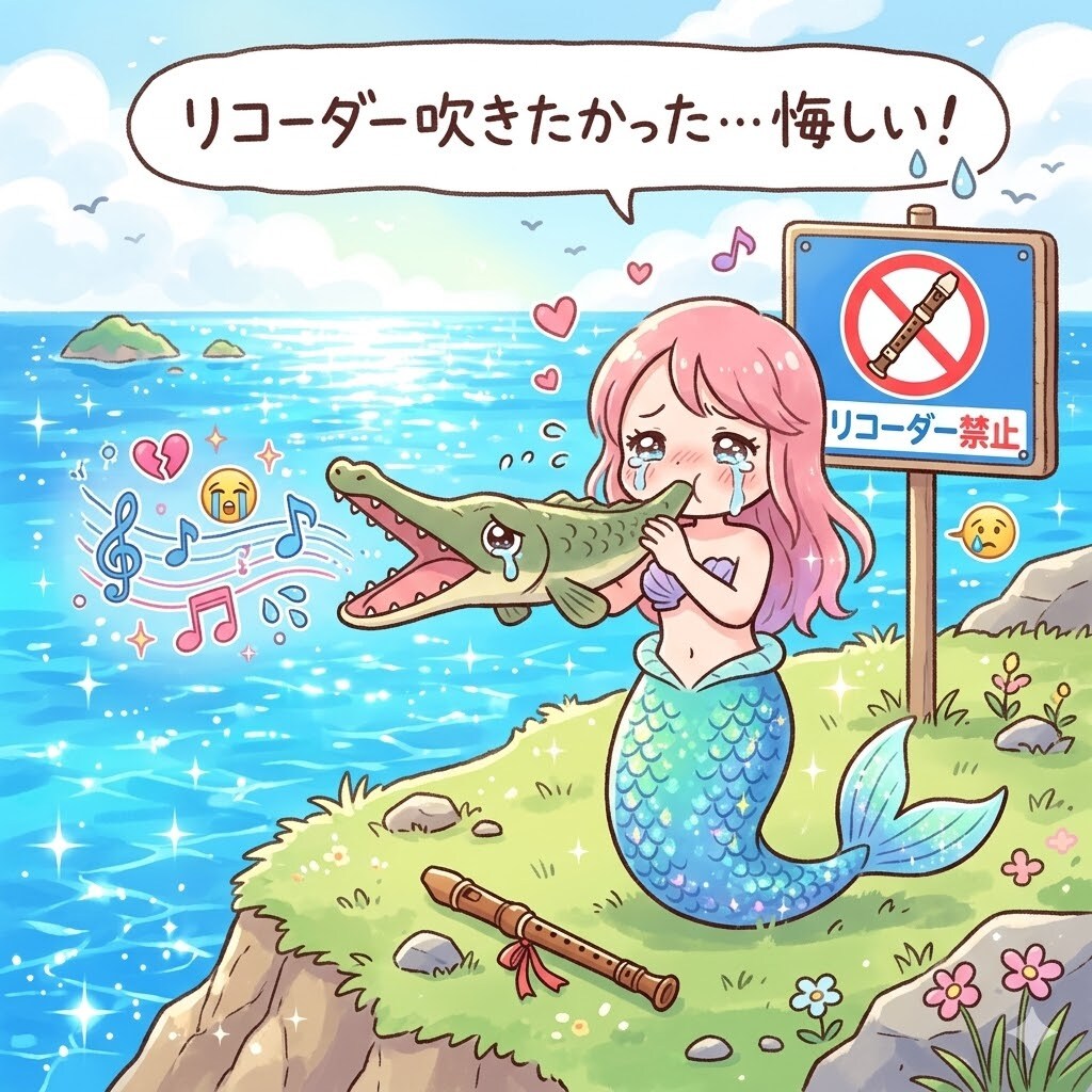 リコーダー禁止標識