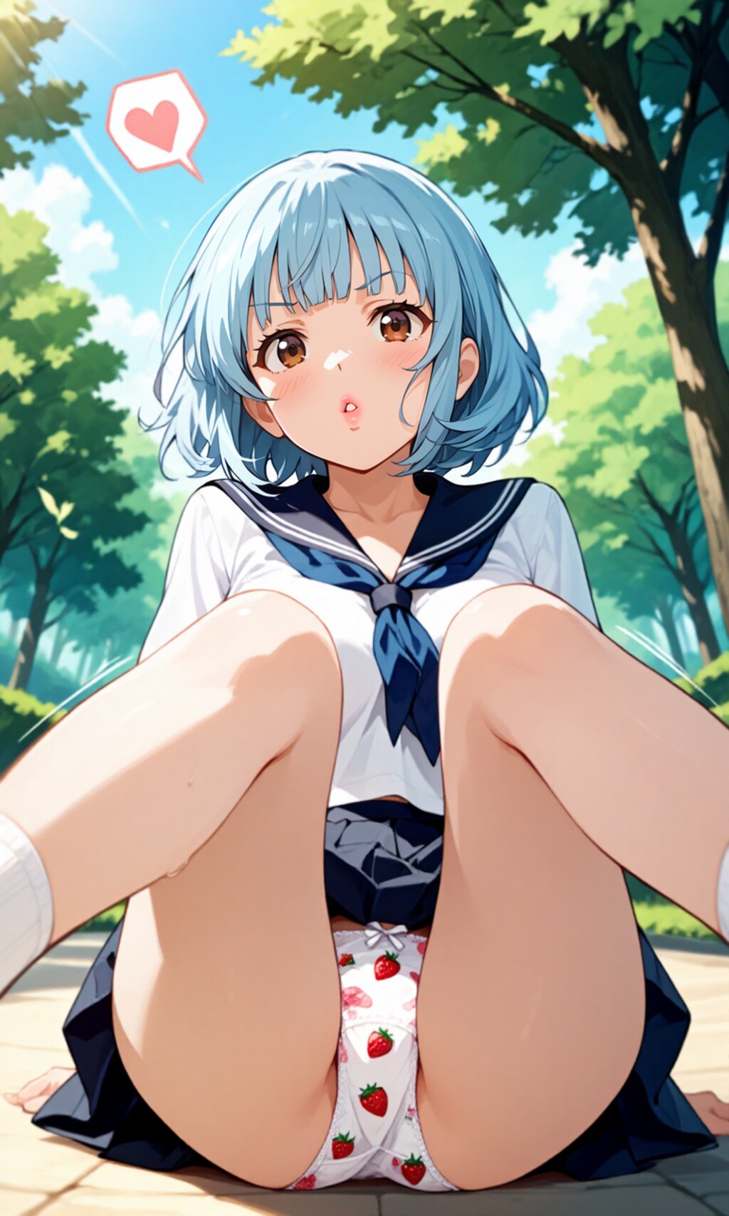 あの魔法少女～尻もち娘♡ (anime×real MIX) ①