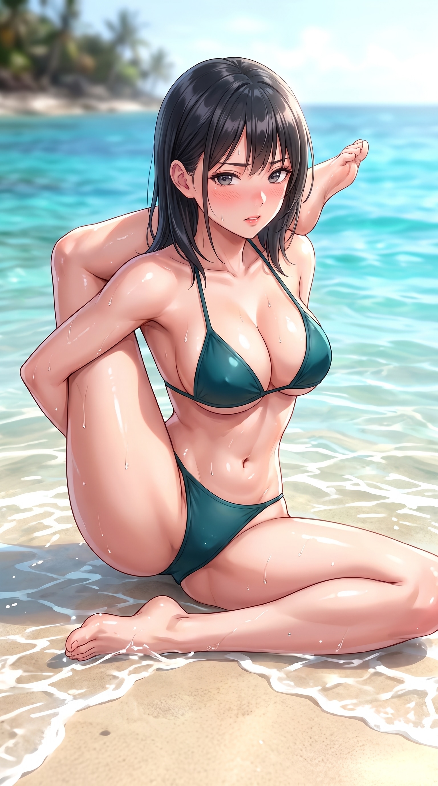 普通に身体が柔らかい娘