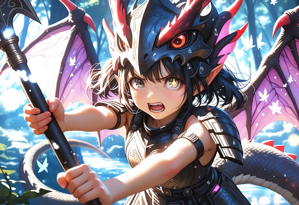 ここは通さんっ！ドラゴンガール