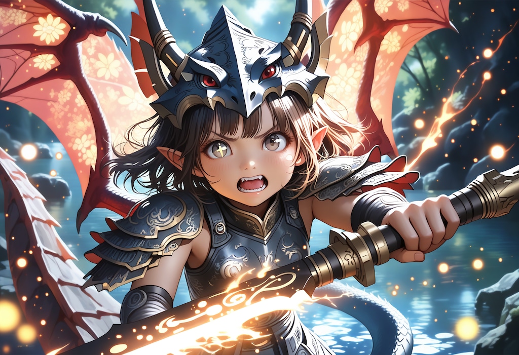 ここは通さんっ！ドラゴンガール