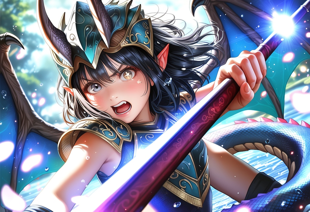 ここは通さんっ！ドラゴンガール