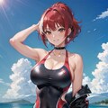 競泳水着美女2 4枚目