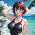 競泳水着美女2 9枚目