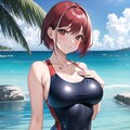 競泳水着美女2 12枚目