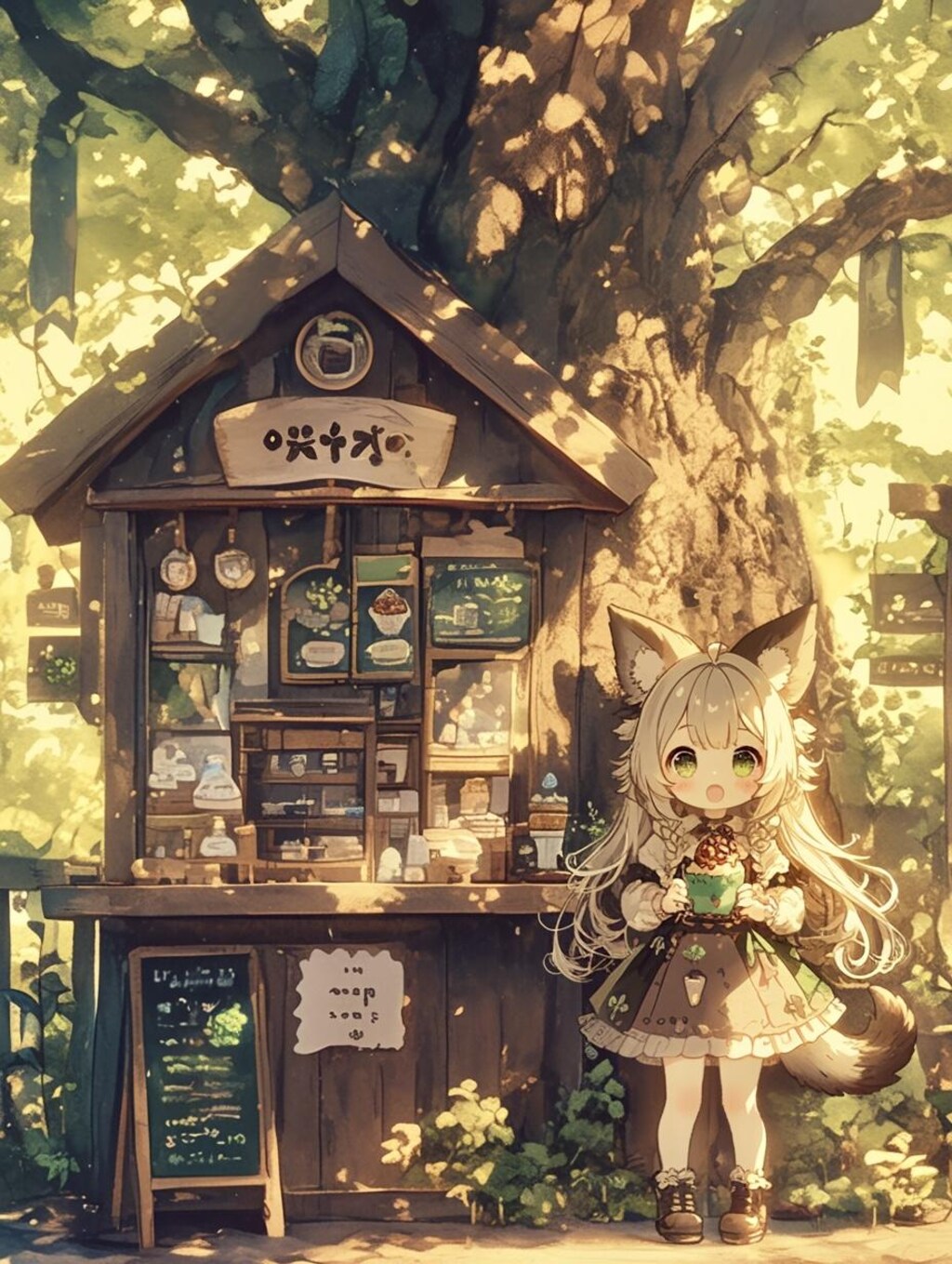 けもみみアイスクリーム🍨②🐾