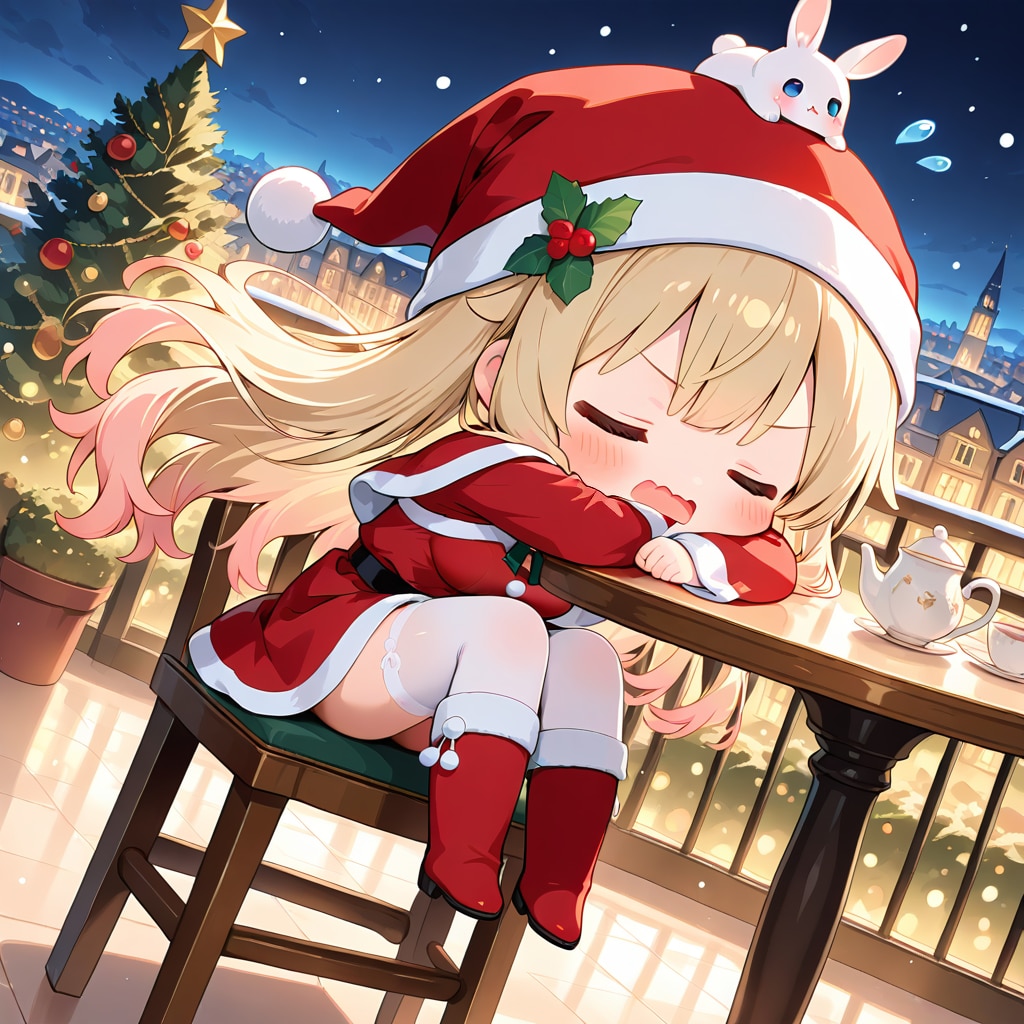 やっとプレゼント配り終わったぁ～💦