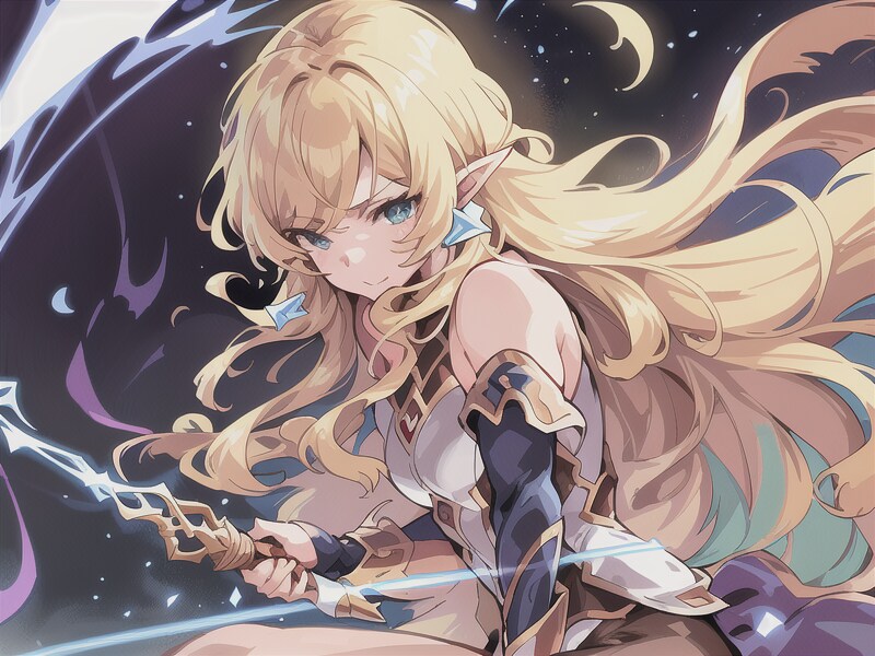 魔法使いエルフさん