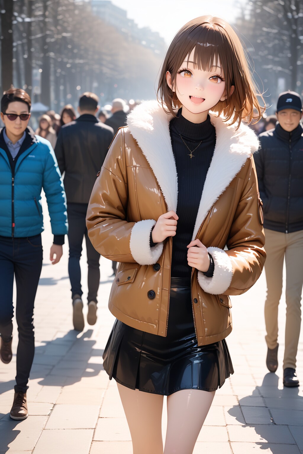 冬デート | の人気AIイラスト・グラビア