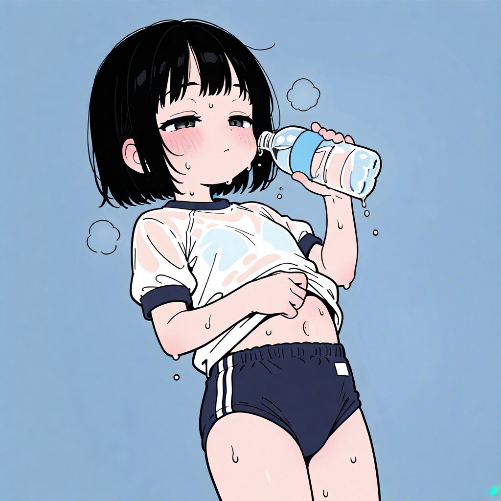 透けブラ女学生