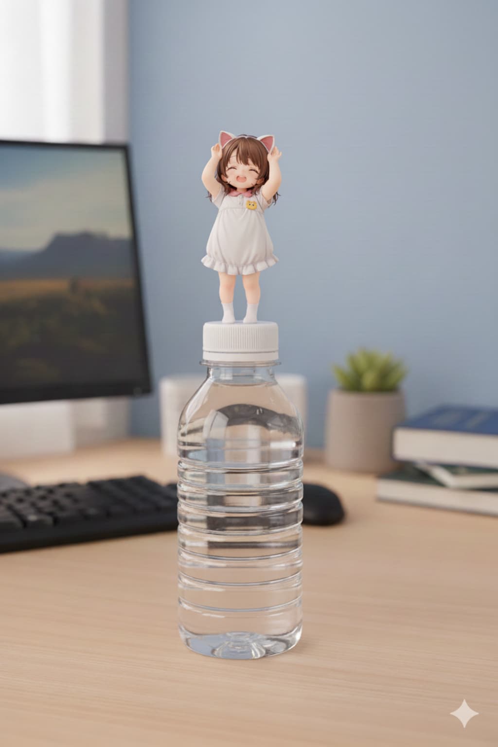 ケモミミカチューシャのせてみた