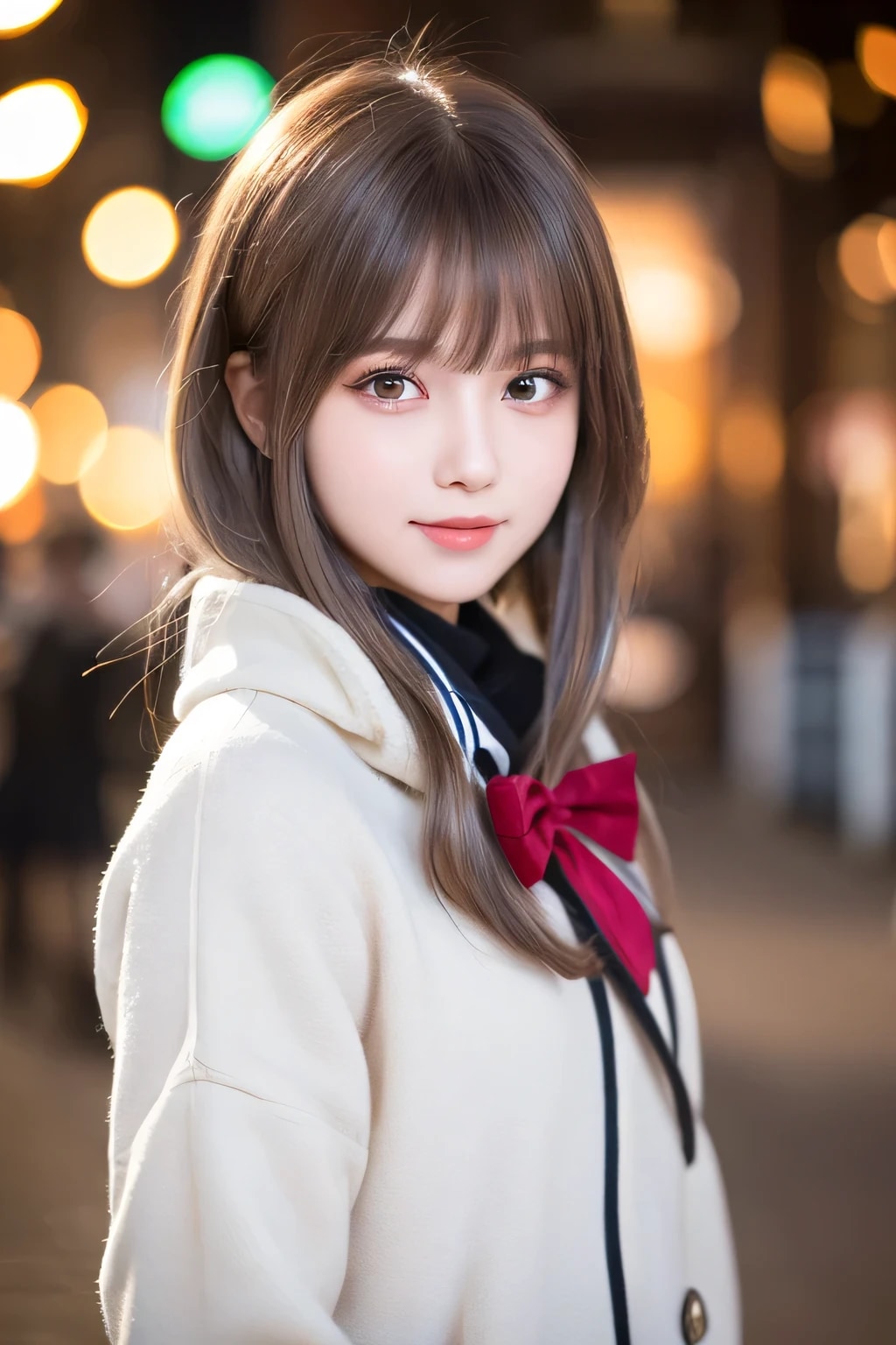 茶髪のお姉さん