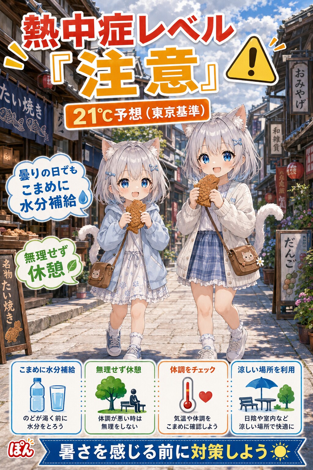 今日は注意です