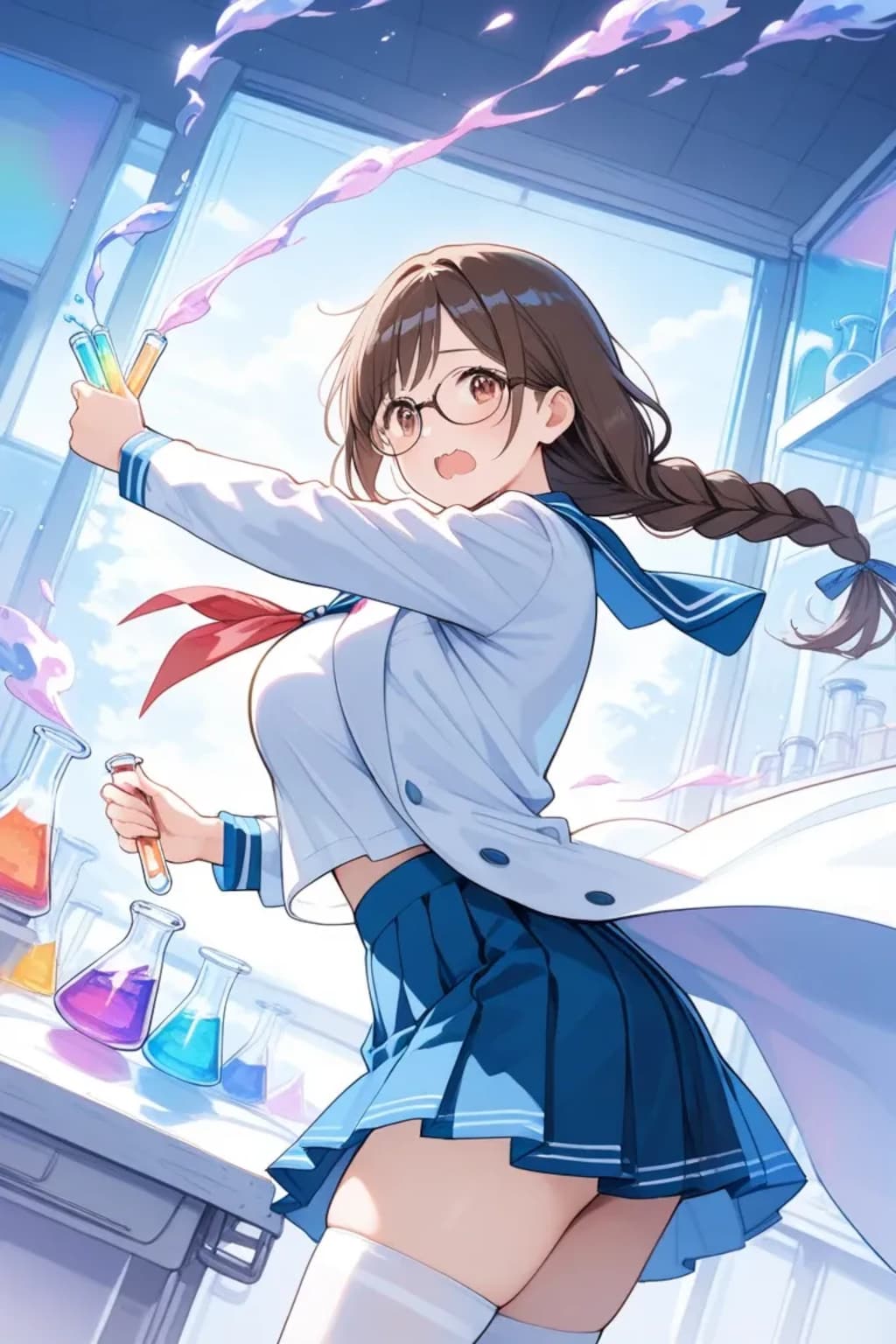 こう見えて科学は得意です(ウソ)