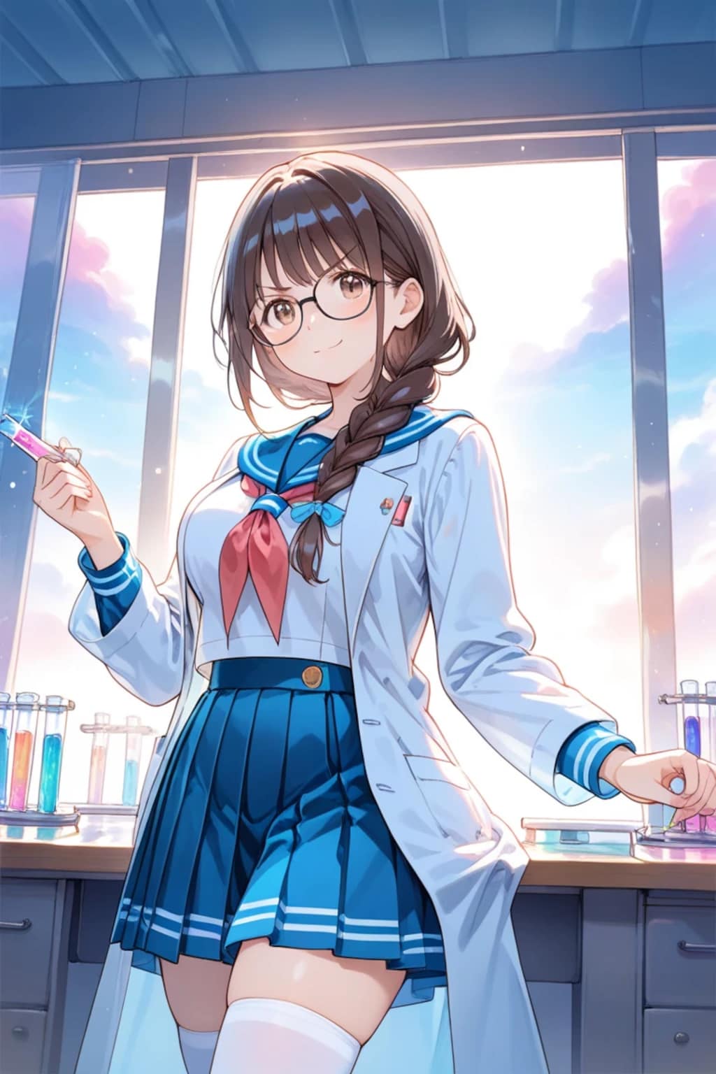 こう見えて科学は得意です(ウソ)