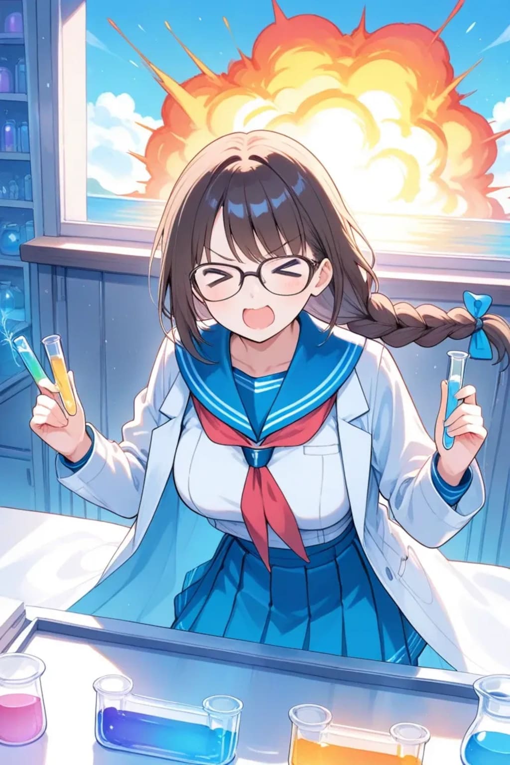 こう見えて科学は得意です(ウソ)