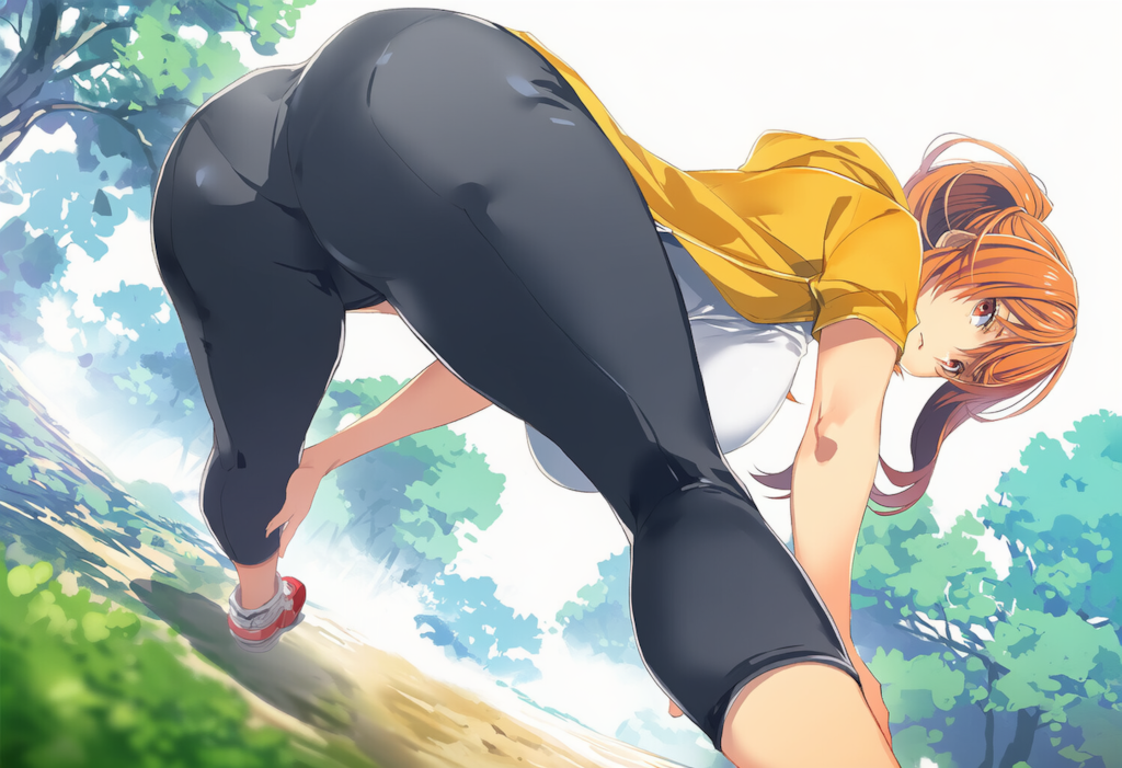 レギンズストレッチ