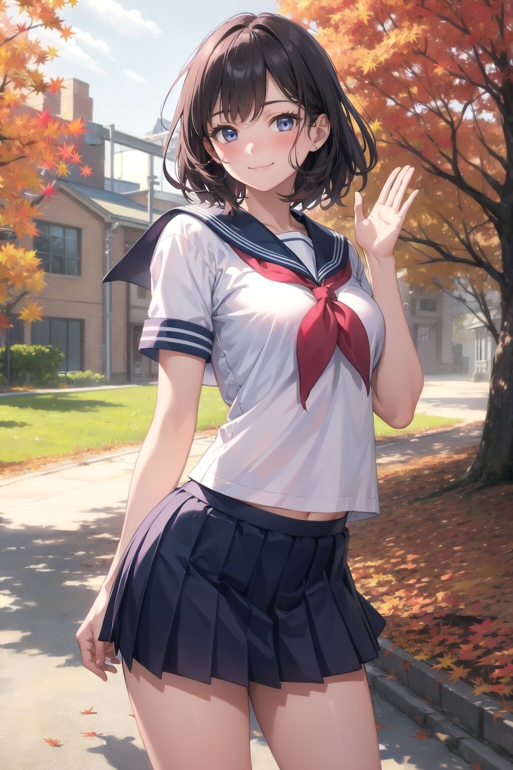 秋麗 | の人気AIイラスト・グラビア