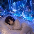 ヒーリング空間で寝る 3枚目