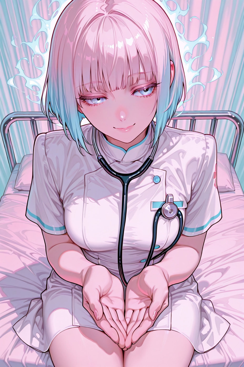 聴診器に響く心音